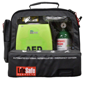 CardioTrauma response bag included with AED lease